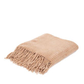 Homla Chenille Blanket Beige 130X190 cm